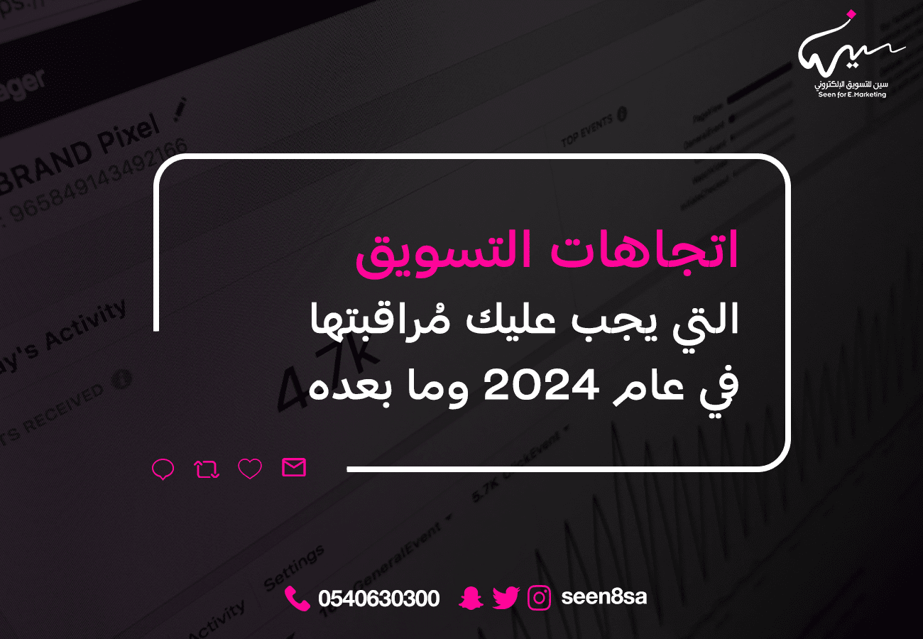 اتجاهات التسويق التي يجب عليك مُراقبتها في عام 2024 وما بعده.